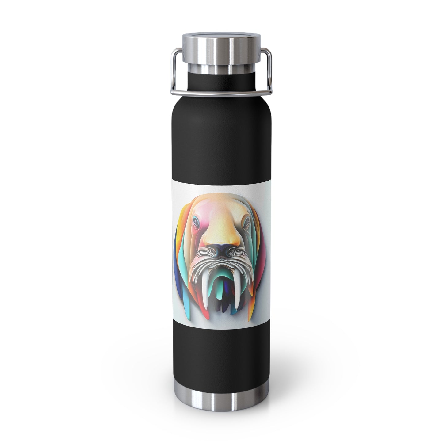 Copper Vacuum Insulated Bottle -  Custom Tumbler Cups - Express Yourself with Unique Design 22oz