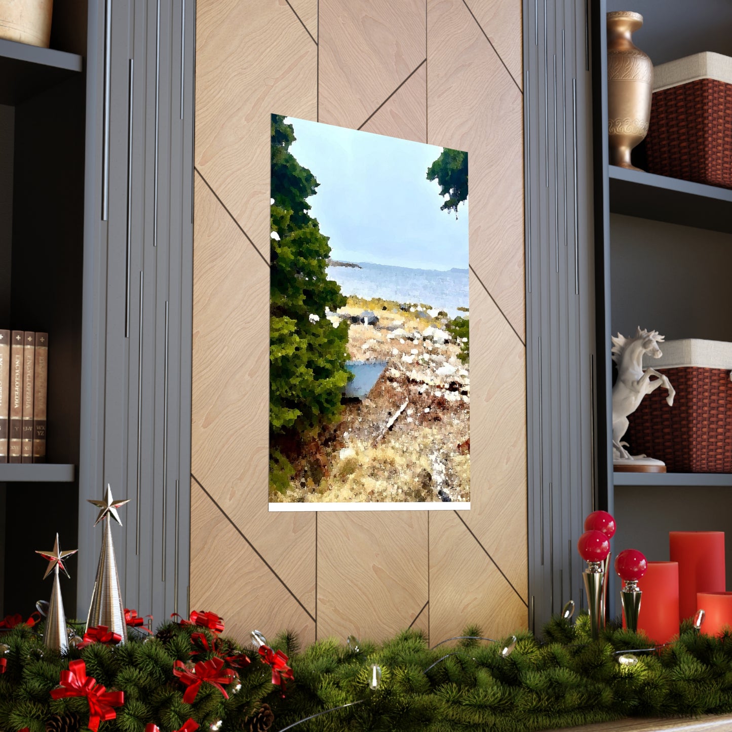 Art of the Apparel - Bay View - Premium Matte Vertical Posters