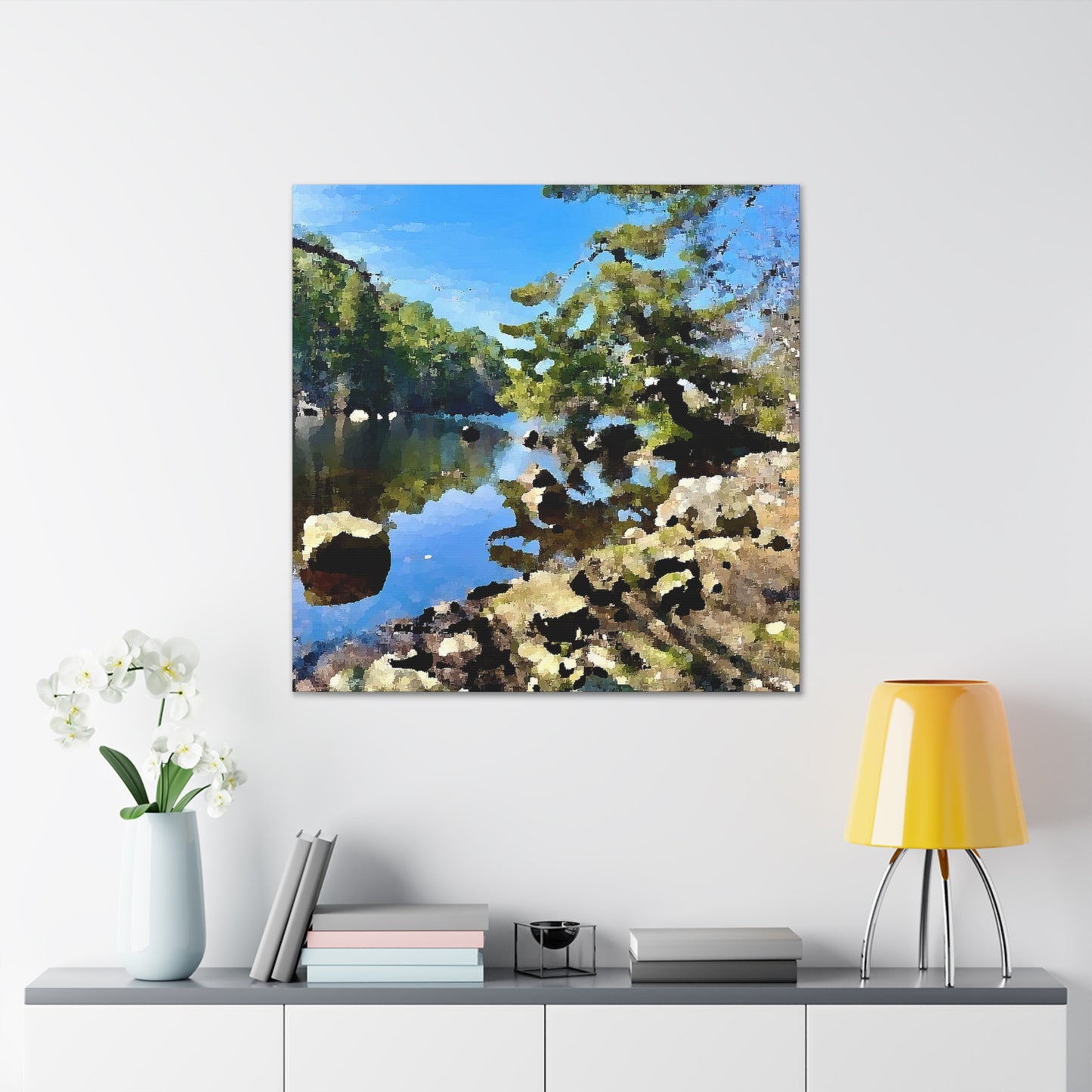 Canvas Gallery Wraps - Lake Coast Beauty