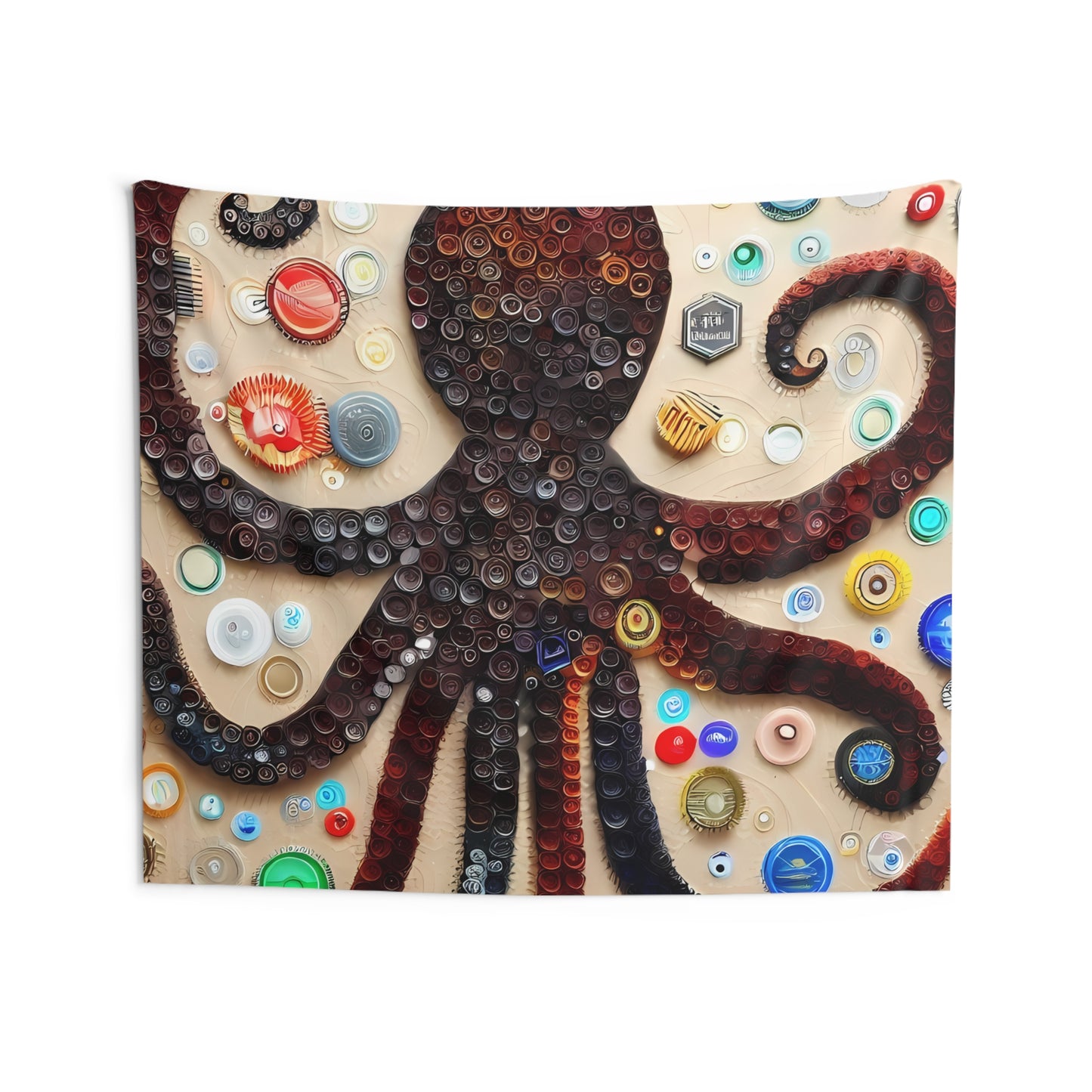 Creative Indoor Wall Art Tapestries - Octopus - Wall Decoration Gift Items